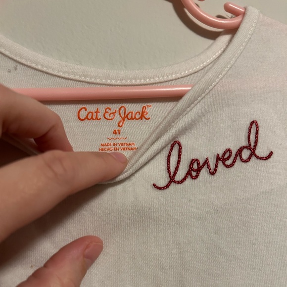 Cat and Jack Valentine’s Dress - Picture 3 of 3